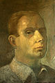 zelfportret door Gab Smulders gemaakt in de 20e eeuw geboren op 7 februari 1931