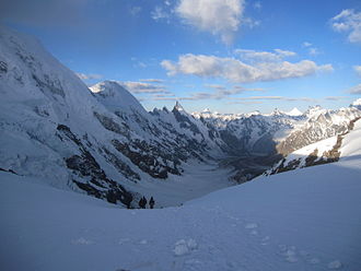 Blick vom Gondogoro La ins Hushetal