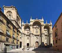Fachada de la Catedral de Granada, Granada Barroco