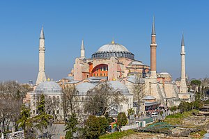 Hagia Sofia i mars 2013.