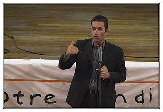 Benoît Hamon, le 21 avril 2005.