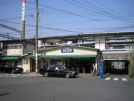 相川駅 東口（2006年5月）