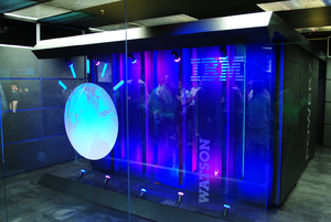 English: IBM's Watson computer, Yorktown Heigh...
