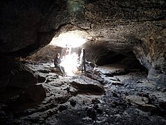 Pisgah Crater Lava tube SPJ, Between Barstow and Needles, California