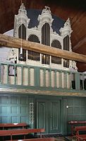 Interieur met orgel