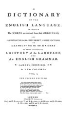 Miniatura per A Dictionary of the English Language