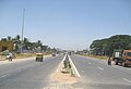 NH 4, Old Madras Road in Krishnarajapuram, બેંગલોર.