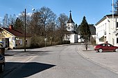 Lappträsks centrum i Kapellby.