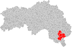 Localisation de Communauté de communes du Perche Sud