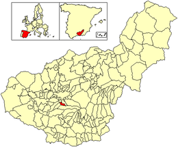 Gójar – Mappa