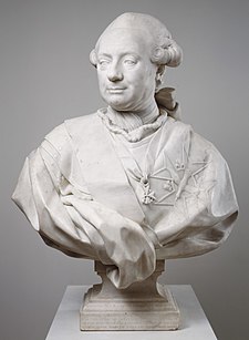 Busta maršála de Muy z roku 1776 (sbírky Metropolitního muzea umění, New York)