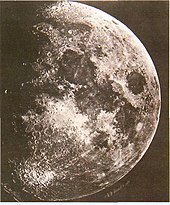 Photo of the Moon made by Lewis Rutherfurd in 1865 Luna1865 Lewis Morris Rutherfurd.jpg