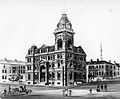 U.S. Post Office, Hannibal, Missouri, a late Second Empire style