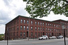 Carpenter and Bean Block, Elm & Dow Sts., Manchester, NH (1883)