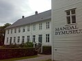 Andorsengården ved Mandal bymuseum Foto: Bjoertvedt