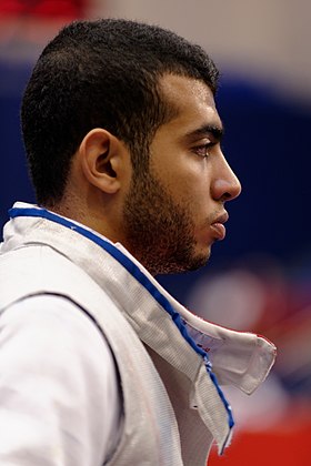 Marwan Ahmed au Challenge international de Paris en 2014