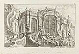 Фантазия. Гравюра Г. Юкье по рисунку Ж.-О. Мейссонье. 1747—1750
