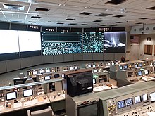 Mission Operations Control Room 2 in 2019, after restoration Mission Operations Control Room 2 in 2019.jpg