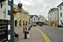 Monmouth - Shire Hall and Monnow Street.jpg