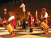 Lebendschach beim Palio in Monselice, Italien