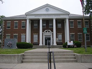 Das Montgomery County Courthouse in Mount Sterling