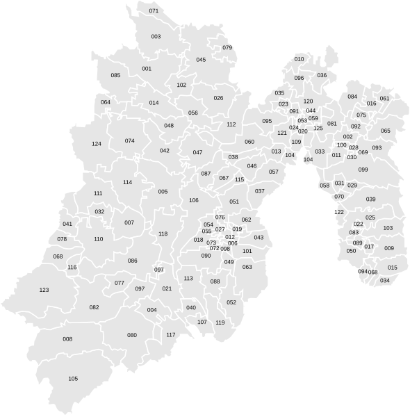 File:Municipios del estado de Mexico.svg