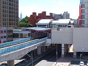 内湖站站体（2009年9月）