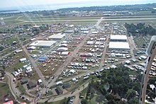 Wittman Field during the EAA AirVenture Oshkosh airshow 2011 OSH-2011.jpg