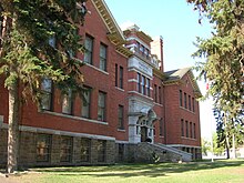Old Scona High School in Edmonton, Alberta Old Scona Exterior.jpg