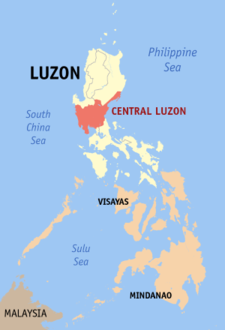 Položaj regije u Filipinima