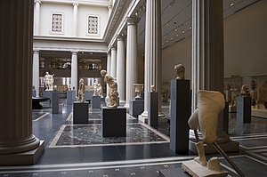 A view of new Roman Gallery in the Metropolita...