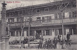 Deskle leta 1915: gostilna Miljavec