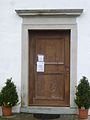 Eingangstür zur Schlosskapelle Mitterberg