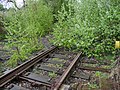 Stillgelegte Bahnstrecke der Hamburger Hafenbahn auf der Beesenlandbrücke