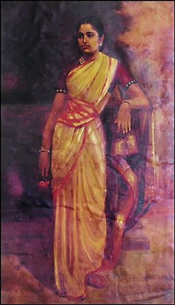 Raja Ravi Varma, Young Woman