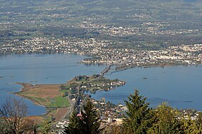 Rapperswil-Jona - Rüti - Zürichsee - Seedamm-Holzbrücke - Obersee - Hurden - Freienbach - Bachtel (Zürcher Oberland) - Etzel Kulm 2010-10-21 16-38-28.JPG