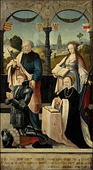 Lambert Snoy (? -1529) et Emmerentiana Snoy-Pauw (1510-1550), Petrus et Catharina