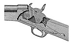 Remingtons mekanism var enkel och tillförlitlig. Slutstycket låstes av en del på hanen strax innen avfyrningen.
