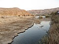 A wadi (temporary river) in the Negev desert