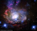 Supernova SN 1996cr v galaxii Kružidlo