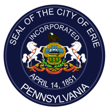 Seal of Erie, Pennsylvania.svg