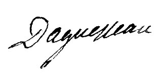 signature de Henri-Cardin-Jean-Baptiste d'Aguesseau