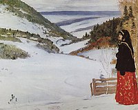 Nesterov: Winter in Skite (1904)