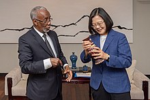 Somaliland Foreign Minister Hagi Mohamoud with Taiwan President Tsai Ing-wen Somaliland Foreign Minister Hagi Mohamoud with Taiwan President Tsai Ing-wen.jpg