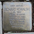 Stolperstein für Richard Kowalski
