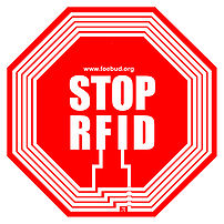 Logo of the anti-RFID campaign by German priva...
