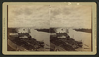 Tampa's waterfront, 1890.