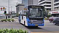 Sebuah K310IB 6x2*4 untuk TransJakarta dengan bodi Laksana Cityline2, dioperasikan oleh PT Mayasari Bakti