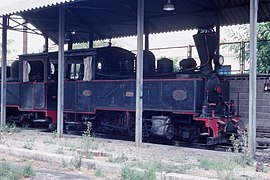 Locomotive type 130T(1339/1903) en Grèce à Volos