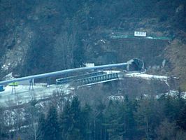 Brenner-basistunnel op de kaart